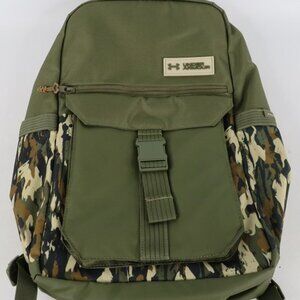 Under Armour UA Storm Backpack Camo Green 23L Laptop School Bag New With Tags